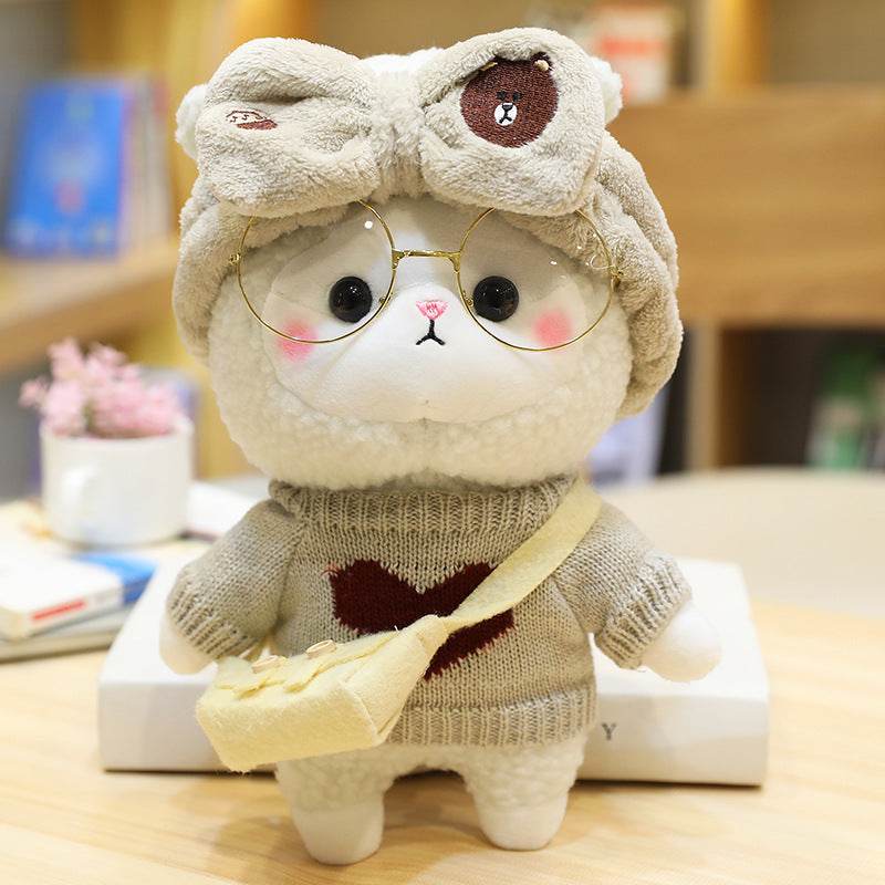 Shop Mini Kawaii Stuffed Alpaca Plushie - Goodlifebean Plushie | Stuffed Animal