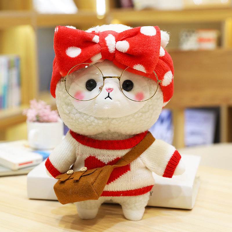 Shop Mini Kawaii Stuffed Alpaca Plushie - Goodlifebean Plushie | Stuffed Animal