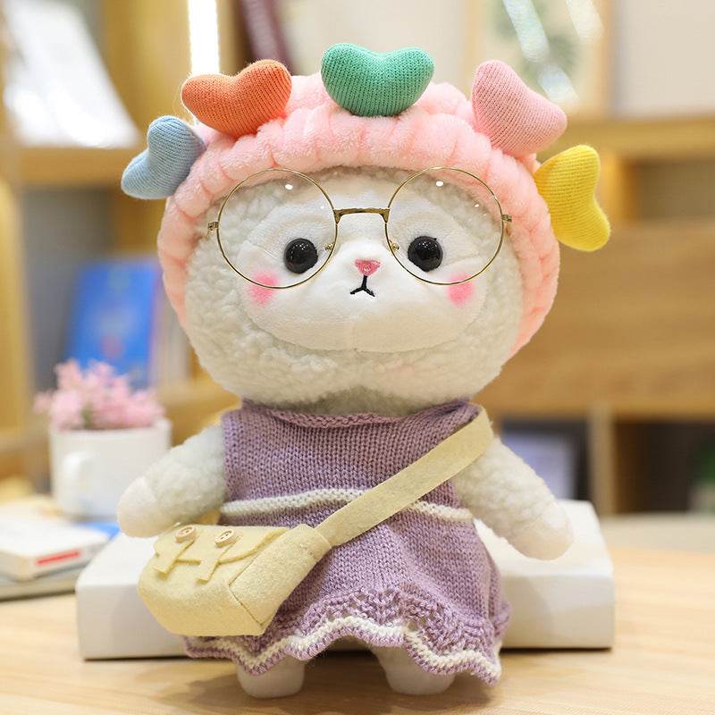 Shop Mini Kawaii Stuffed Alpaca Plushie - Goodlifebean Plushie | Stuffed Animal