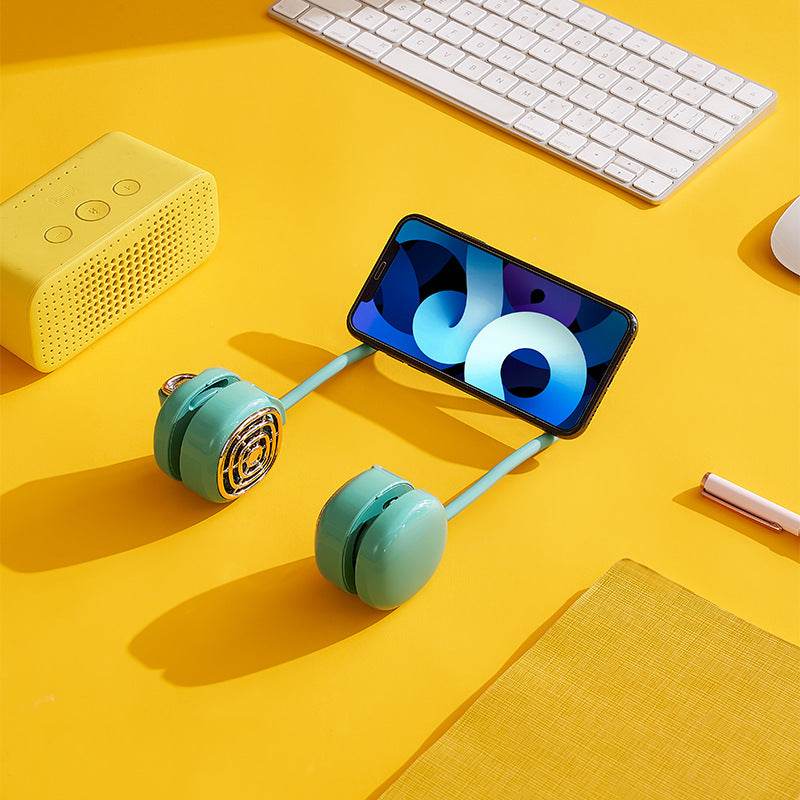 Shop Upgraded Portable Mini Neck Fan - Goodlifebean Plushie | Stuffed Animal