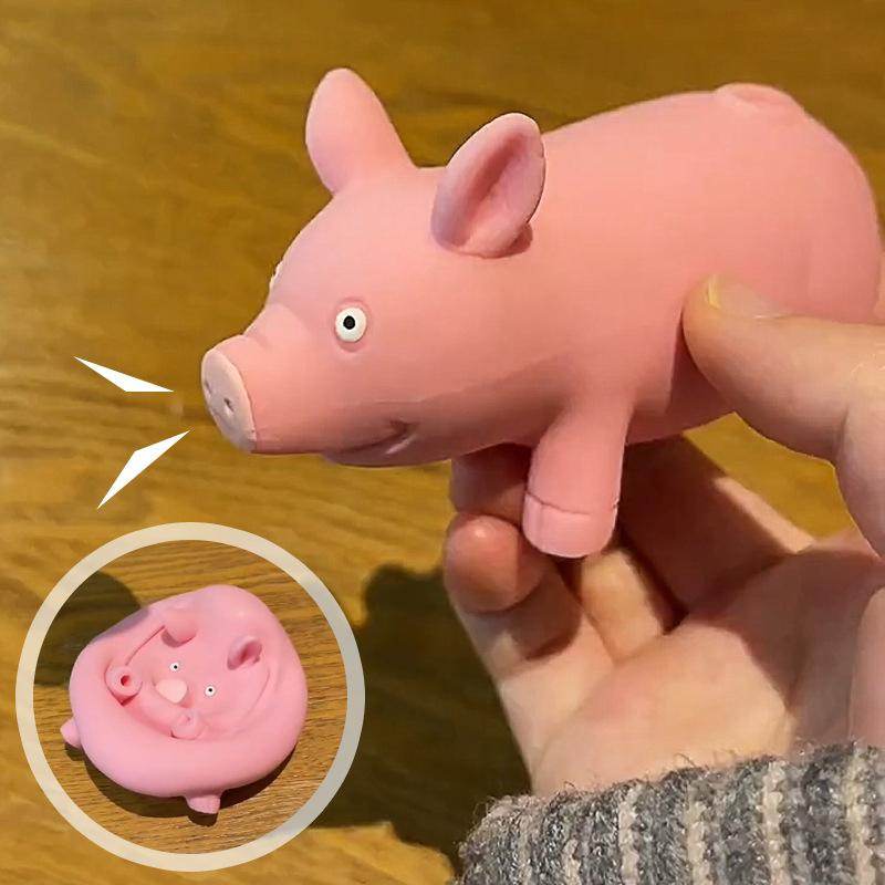 Shop Anti Stress Piggy Squishy - Goodlifebean Plushie | Stuffed Animal