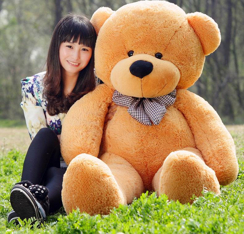Shop BeanBuddy: 78inch Giant Life Size Teddy Bear | 6.5ft Giant Stuffed Teddy Bear - Goodlifebean Plushie | Stuffed Animal