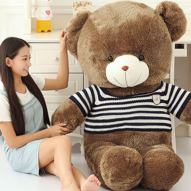 Shop BeanBuddy: 78inch Giant Life Size Teddy Bear | 6.5ft Giant Stuffed Teddy Bear - Goodlifebean Plushie | Stuffed Animal