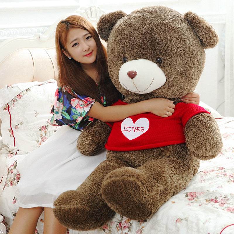 Shop BeanBuddy: 78inch Giant Life Size Teddy Bear | 6.5ft Giant Stuffed Teddy Bear - Goodlifebean Plushie | Stuffed Animal