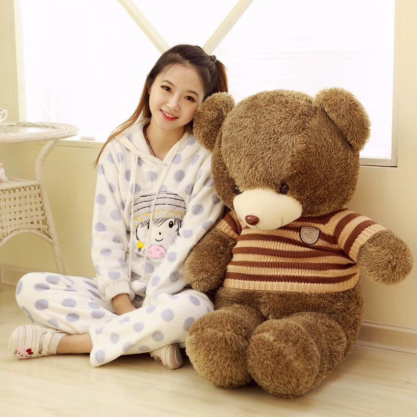 Shop BeanBuddy: Giant Life Size Teddy Bear (6.5ft) - Stuffed Animals Goodlifebean Plushies | Stuffed Animals