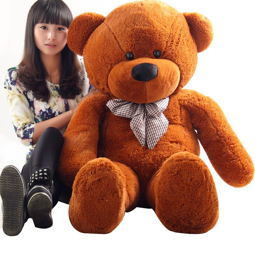 Shop BeanBuddy: 78inch Giant Life Size Teddy Bear | 6.5ft Giant Stuffed Teddy Bear - Goodlifebean Plushie | Stuffed Animal