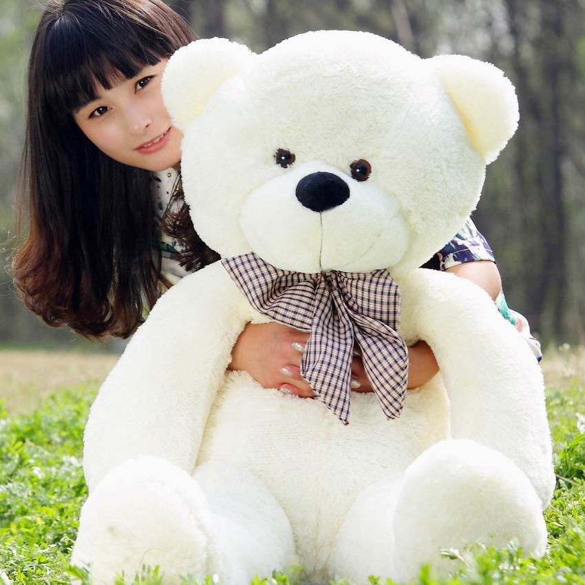 Shop BeanBuddy: 78inch Giant Life Size Teddy Bear | 6.5ft Giant Stuffed Teddy Bear - Goodlifebean Plushie | Stuffed Animal