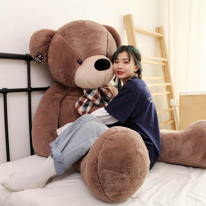 Shop Giant Life Size Bow Tie Teddy Bear - Goodlifebean Plushie | Stuffed Animal