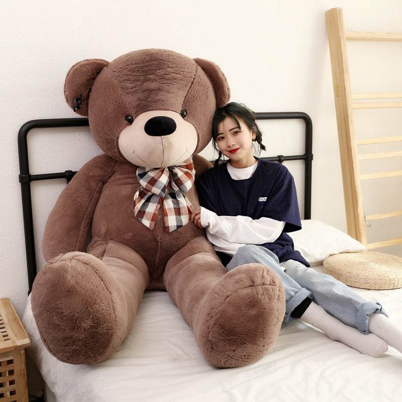 Shop Giant Life Size Bow Tie Teddy Bear - Goodlifebean Plushie | Stuffed Animal