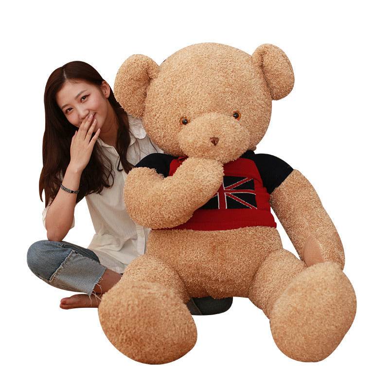 Shop Cuddlebug: 51 inch Giant Stuffed Teddy Bear | 4.2ft Giant Big Teddy Bear - Goodlifebean Plushie | Stuffed Animal