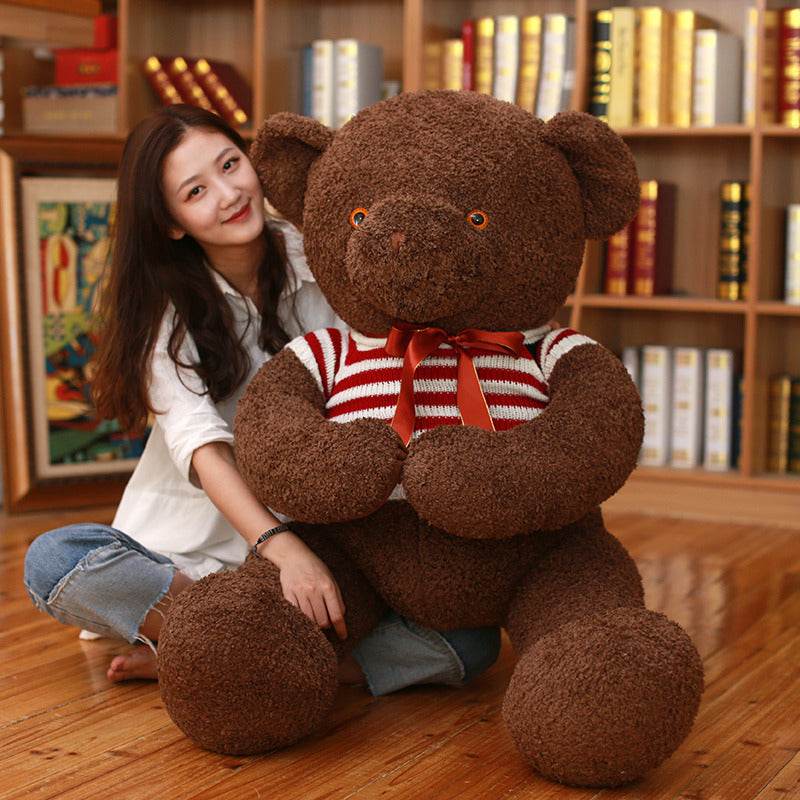 Shop Cuddlebug: 51 inch Giant Stuffed Teddy Bear | 4.2ft Giant Big Teddy Bear - Goodlifebean Plushie | Stuffed Animal