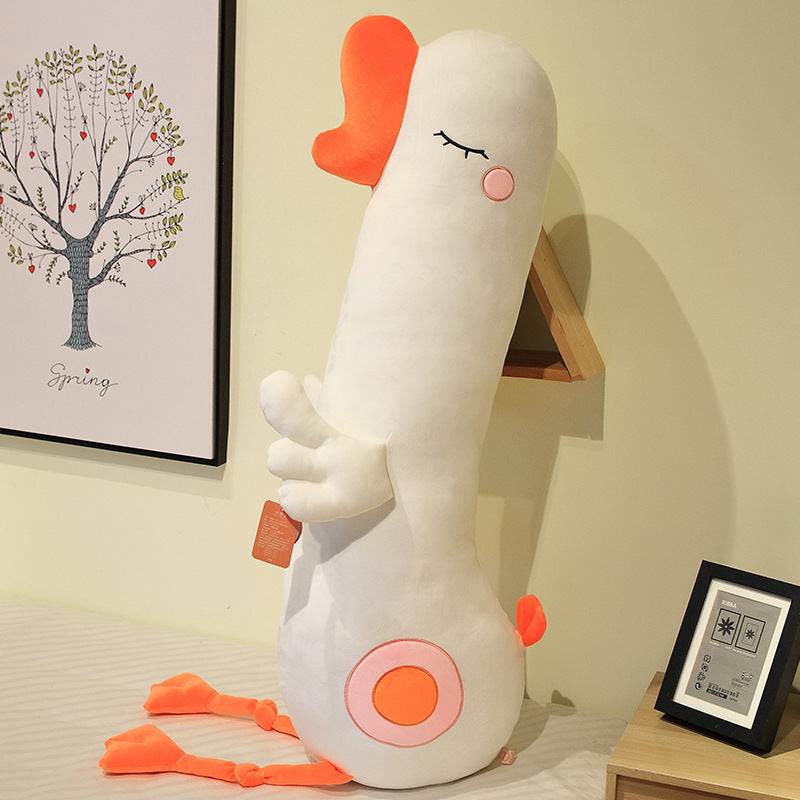 Shop Giant Cuddly Chicken Body Pillow Plush - Goodlifebean Plushie | Stuffed Animal