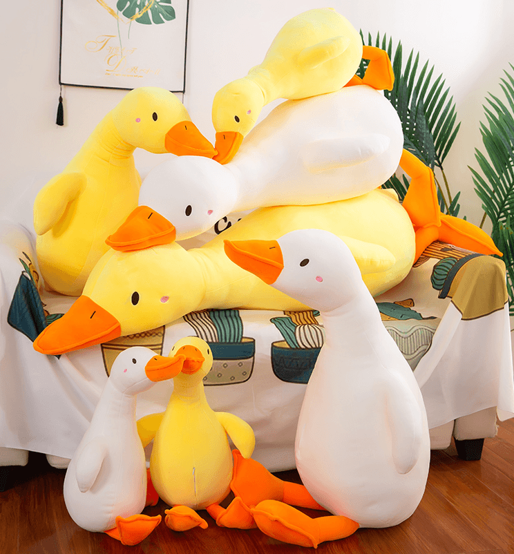 Shop Stress Relief Jumbo Goose Plush - Goodlifebean Plushie | Stuffed Animal