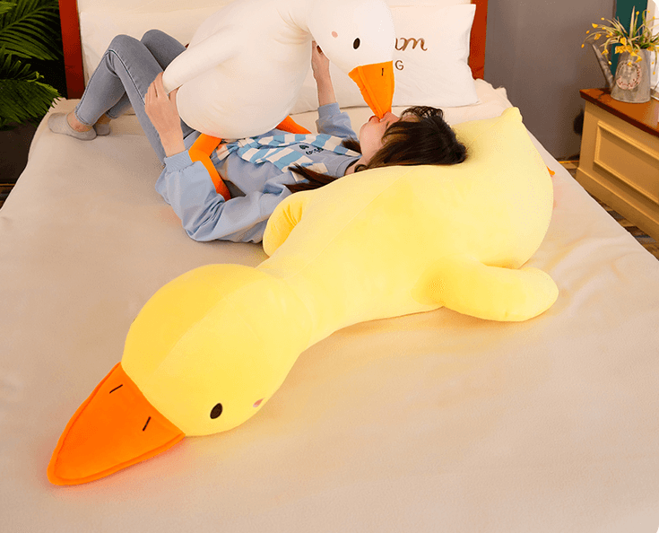 Shop Stress Relief Jumbo Goose Plush - Goodlifebean Plushie | Stuffed Animal