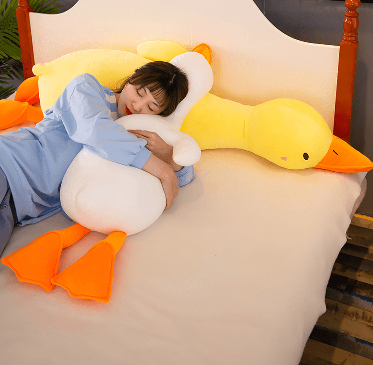 Shop Stress Relief Jumbo Goose Plush - Goodlifebean Plushie | Stuffed Animal