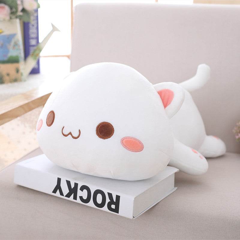 Shop Sleepy Lazy Cat Plush - Goodlifebean Plushie | Stuffed Animal