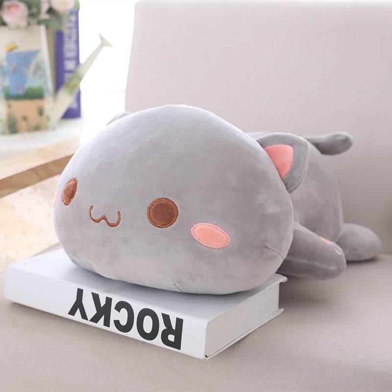 Shop Sleepy Lazy Cat Plush - Goodlifebean Plushie | Stuffed Animal