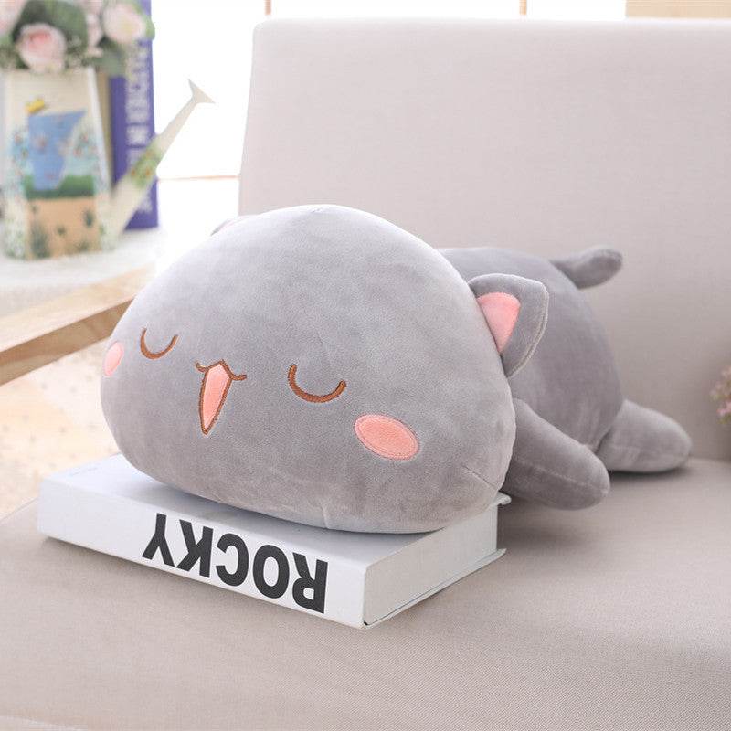 Shop Sleepy Lazy Cat Plush - Goodlifebean Plushie | Stuffed Animal