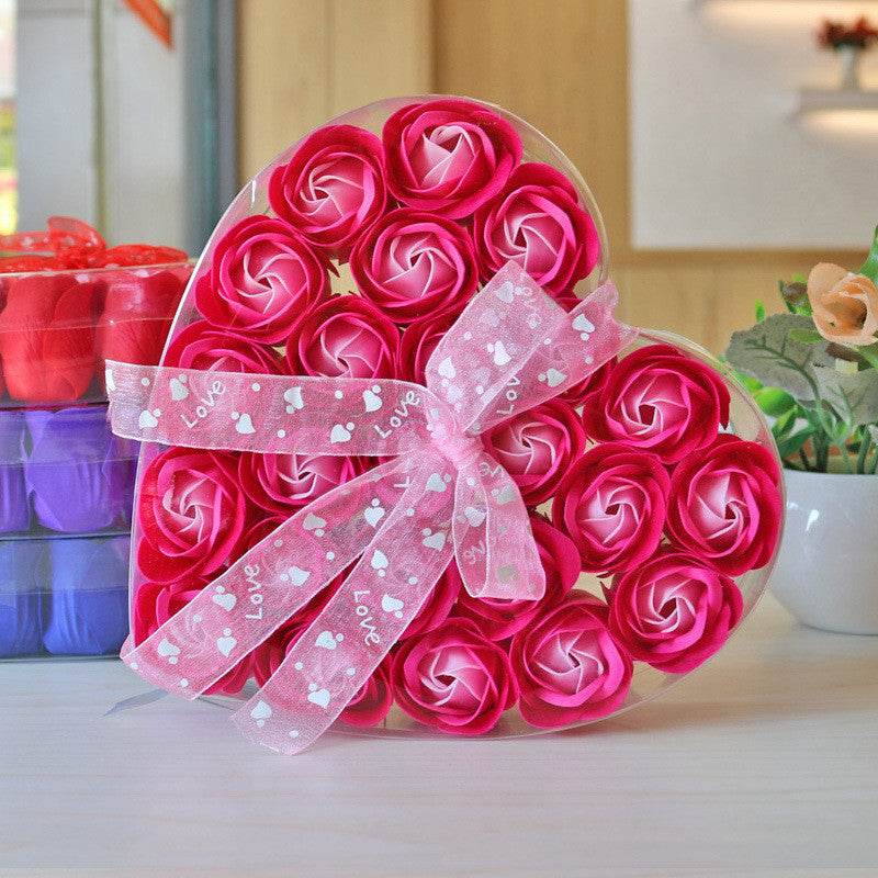 Shop 24 Rose Gift Box: Best Holiday Gift - Goodlifebean Plushie | Stuffed Animal