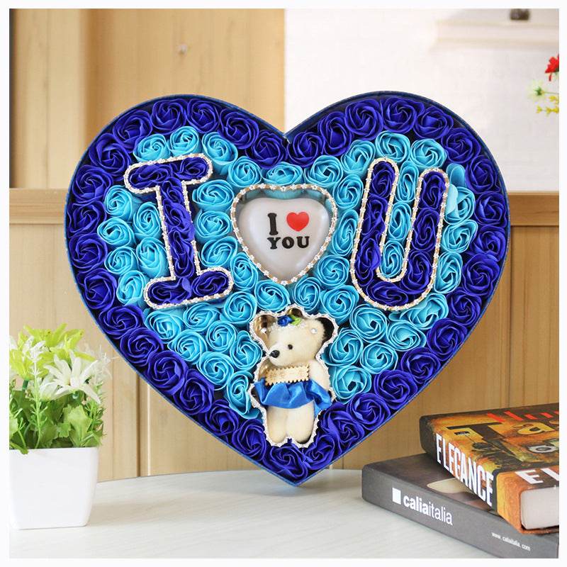 Shop Rose Bear Gift Box - Goodlifebean Plushie | Stuffed Animal