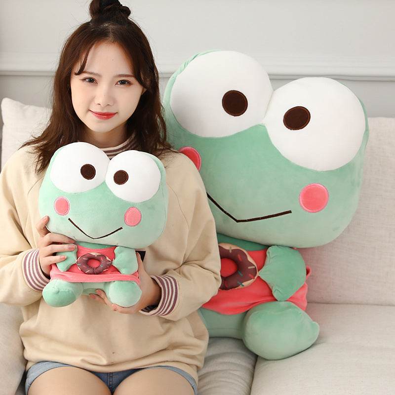 Shop Giant Stuffed Frog Plush - Goodlifebean Plushie | Stuffed Animal