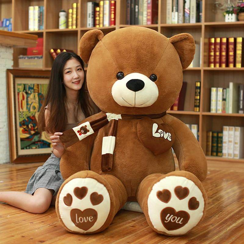 Shop Coco: Large Teddy Bear Plush (6ft) - Goodlifebean Plushie | Stuffed Animal