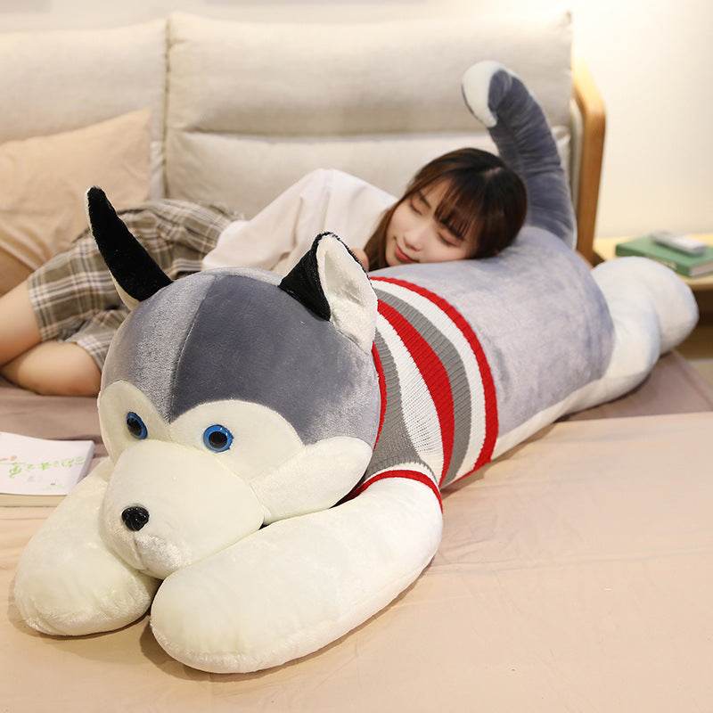 Shop Hoppy: The Giant Stuffed Husky Plush - Goodlifebean Plushie | Stuffed Animal