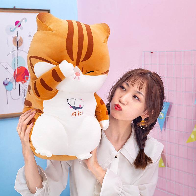 Shop Moody Mittens: Giant Cat Plush - Goodlifebean Plushie | Stuffed Animal
