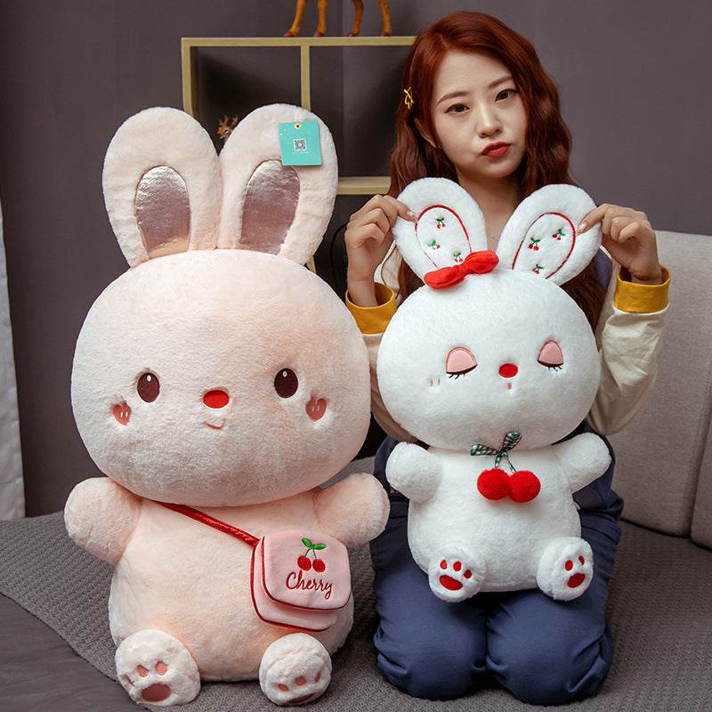 Shop Resting Bunny Face Plush - Goodlifebean Plushie | Stuffed Animal