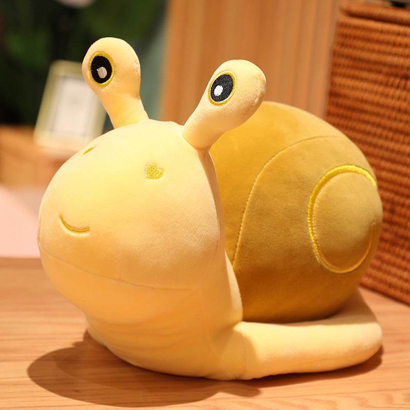 Shop Kawaii Stuffed Snail Plush - Goodlifebean Plushie | Stuffed Animal