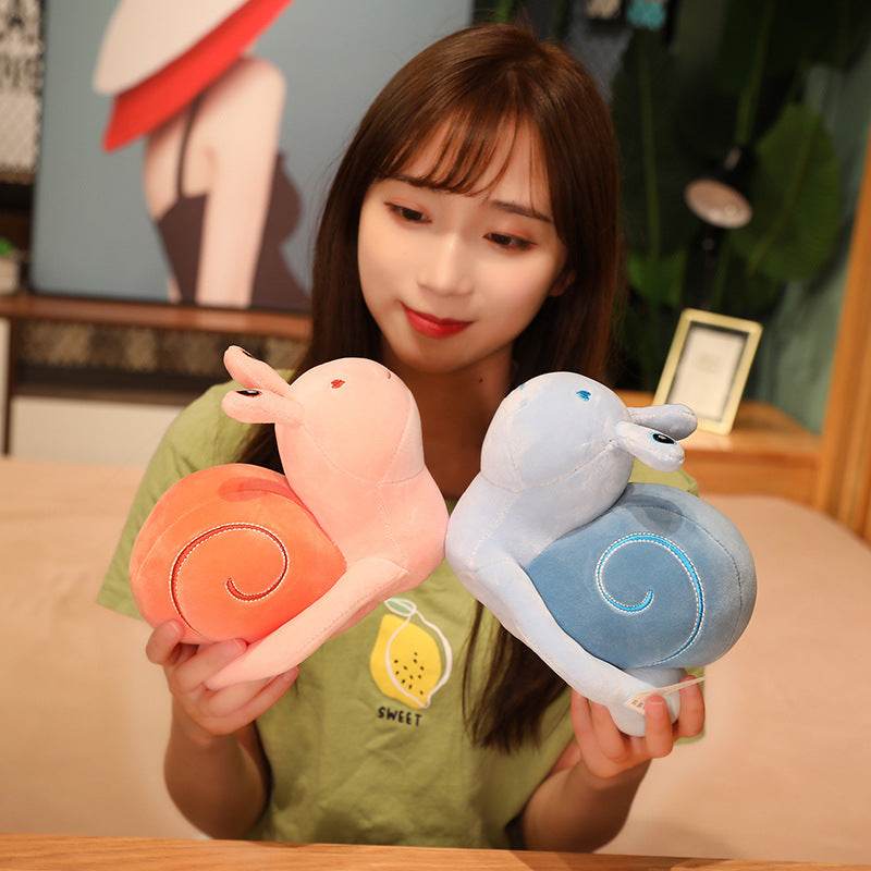 Shop Kawaii Stuffed Snail Plush - Goodlifebean Plushie | Stuffed Animal