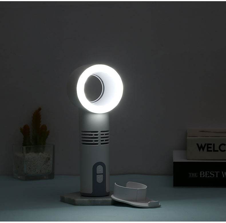Shop Portable Bladeless USB Fan with LED - Goodlifebean Plushie | Stuffed Animal