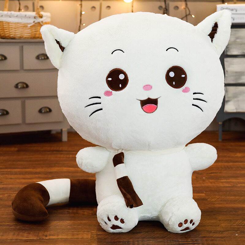 Shop Sushie: Giant Kawaii Cat Plushie - Goodlifebean Plushie | Stuffed Animal