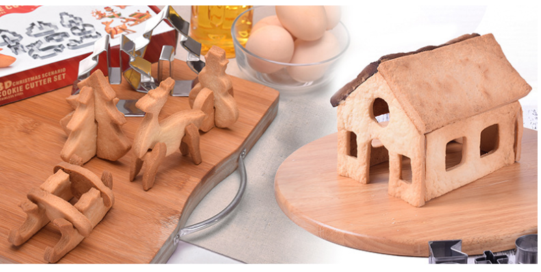 Shop 3D Christmas Cookie Mold Set - Goodlifebean Plushies | Stuffed Animals