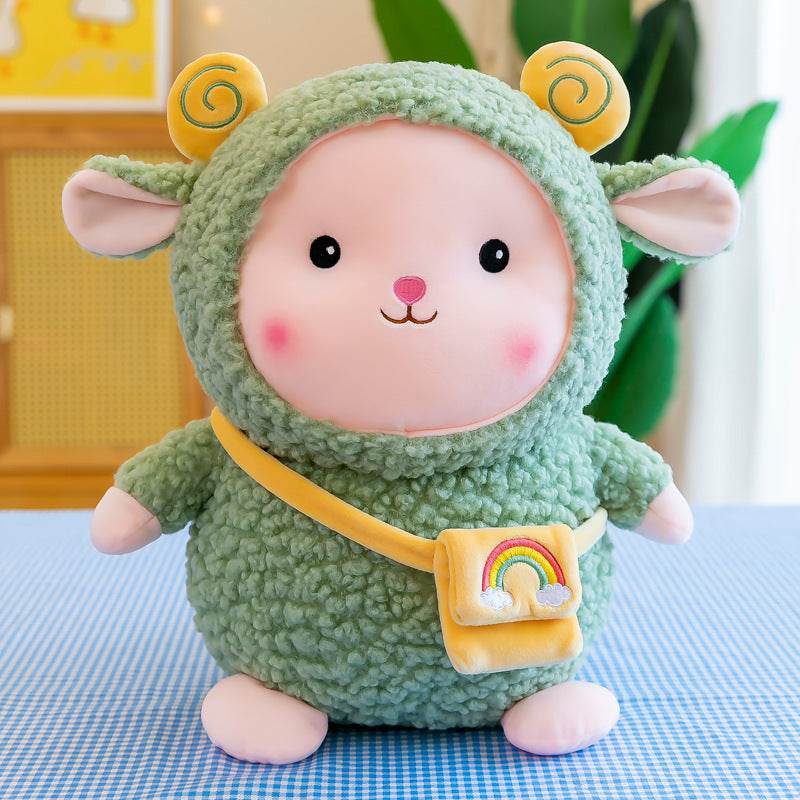 Shop Giant Fluffy Fleece Lamb Plushie - Goodlifebean Plushie | Stuffed Animal