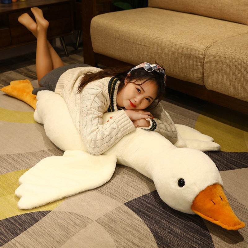 Shop Lucy The Goosey Plush | 6ft - Goodlifebean Plushie | Stuffed Animal