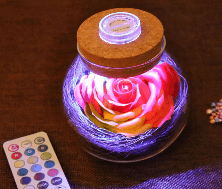 Shop Illuminated Rose Light(Remote Controlled) - Goodlifebean Plushie | Stuffed Animal