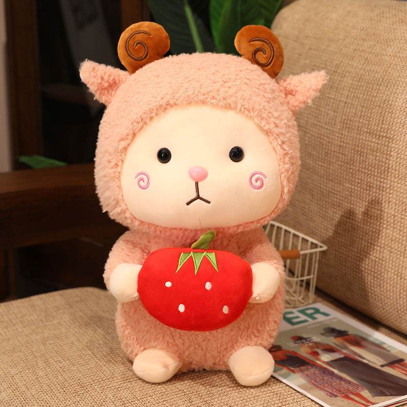Shop Kawaii Cuddly Sheep Plush - Goodlifebean Plushie | Stuffed Animal