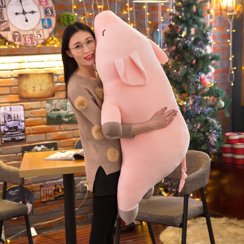 Shop Peanut: Giant Kawaii Piggy Plushie - Goodlifebean Plushie | Stuffed Animal