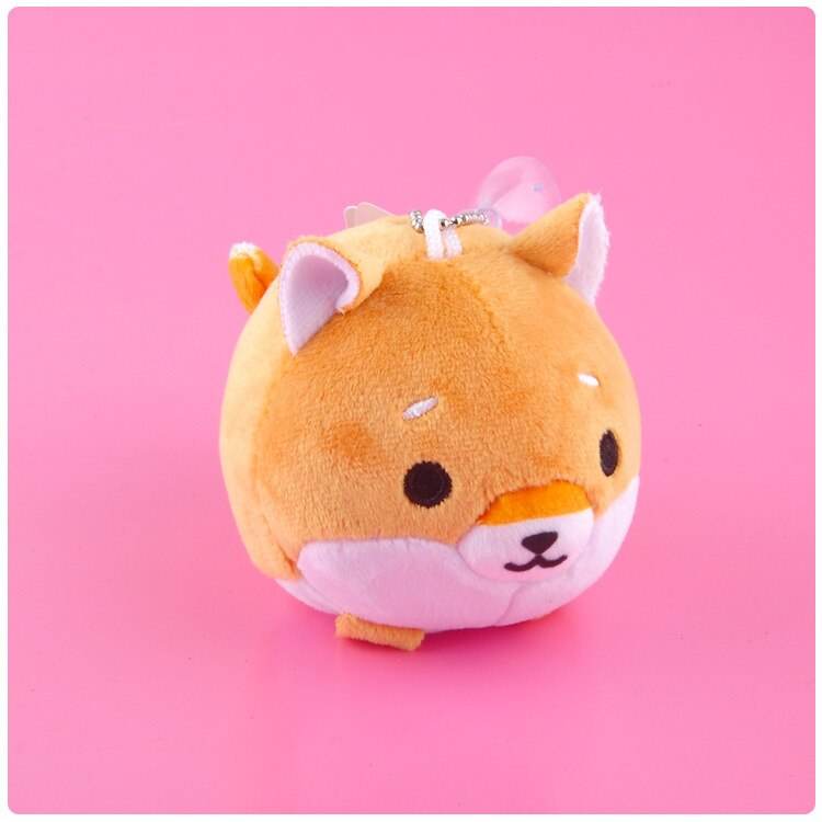 Shop Cartoon Plush Shiba Inu Doll Pendant Keychain - Goodlifebean Plushie | Stuffed Animal
