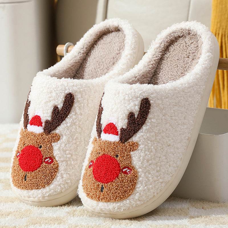 Shop Kawaii Christmasy Holiday Slippers - Goodlifebean Plushie | Stuffed Animal