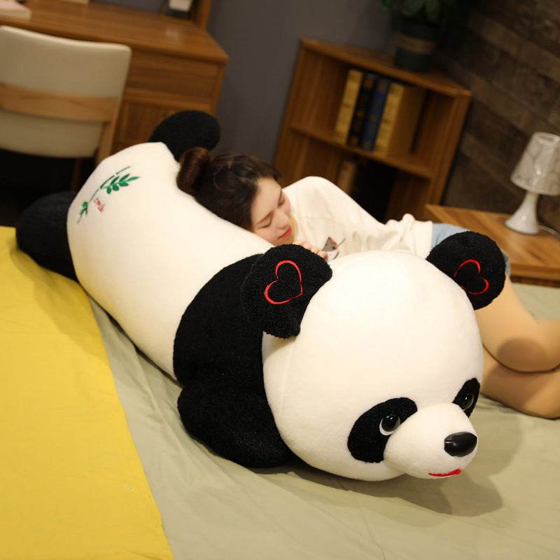 Shop Plumpy: Giant Stuffed Panda Plush | 3.2ft - Goodlifebean Plushie | Stuffed Animal