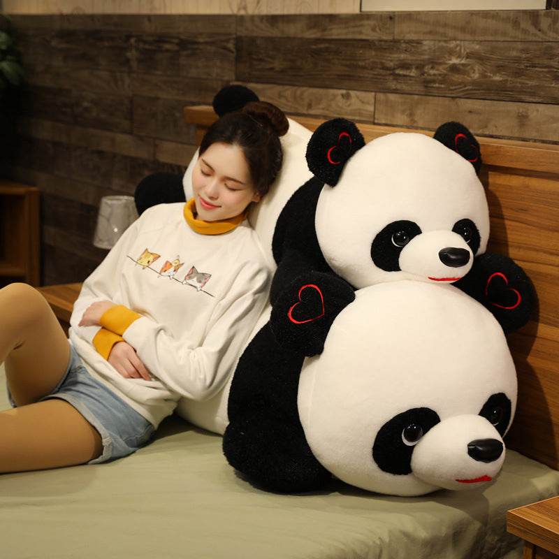 Shop Plumpy: Giant Stuffed Panda Plush | 3.2ft - Goodlifebean Plushie | Stuffed Animal