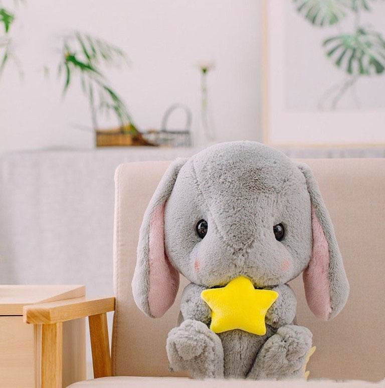 Shop Giant Furry Ear Bunny Plush - Goodlifebean Plushie | Stuffed Animal