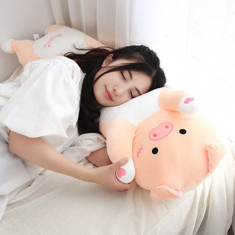 Shop Giant Comfy Piggy Plush - Goodlifebean Plushie | Stuffed Animal