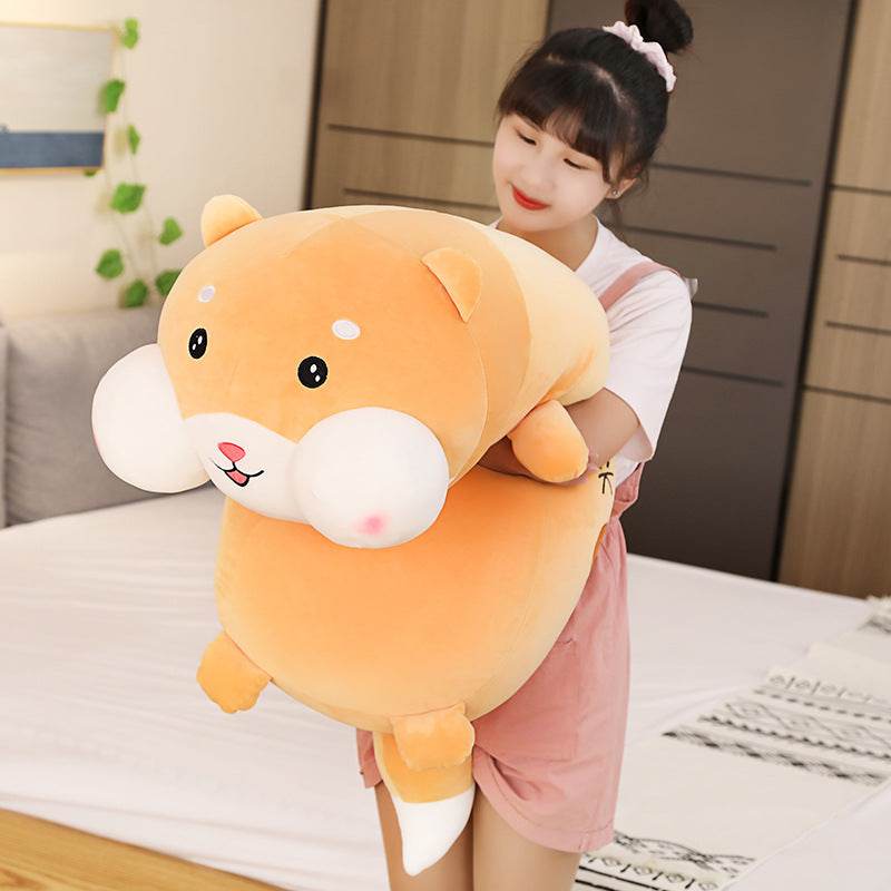 Shop Chonky Kawaii Hamster Plush - Goodlifebean Plushie | Stuffed Animal