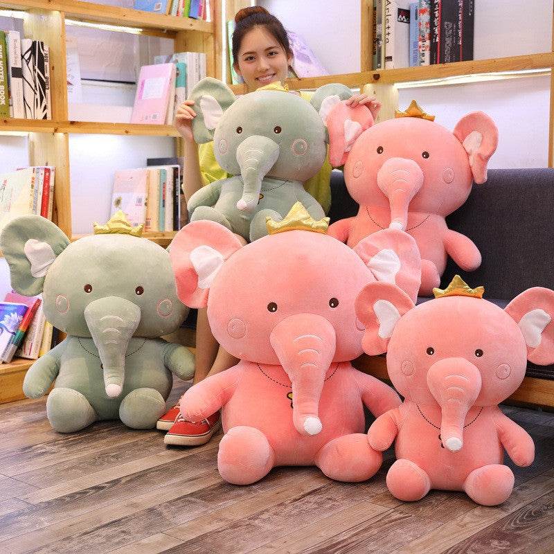 Shop Giant Squishy Elephant Plush - Goodlifebean Plushie | Stuffed Animal