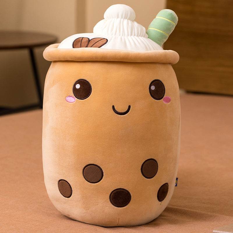 Shop Giant Boba Milk Tea Plush - Goodlifebean Plushie | Stuffed Animal