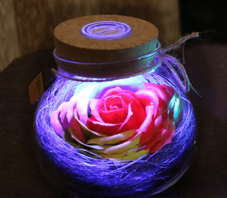 Shop Illuminated Rose Light(Remote Controlled) - Goodlifebean Plushie | Stuffed Animal
