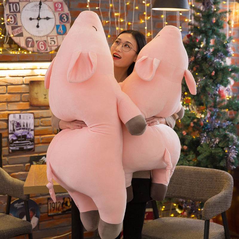 Shop Peanut: Giant Kawaii Piggy Plushie - Goodlifebean Plushie | Stuffed Animal
